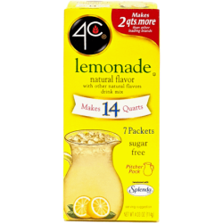 4C Lemonade Sugar Free 7 Packets