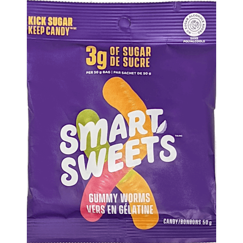 Smart Sweets Gummy Worms
