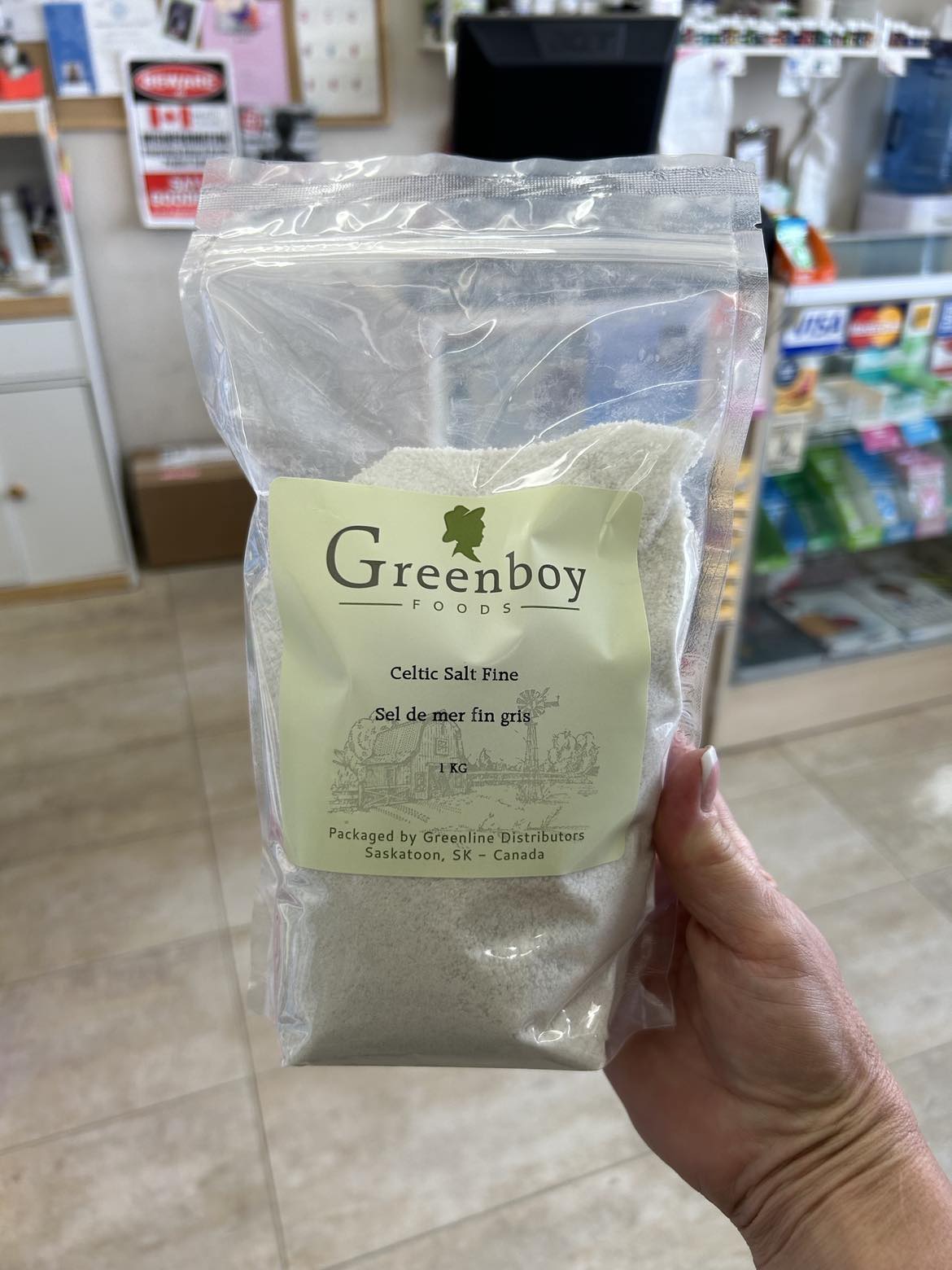 Greenboy Celtic Salt Fine Ground 1 KG