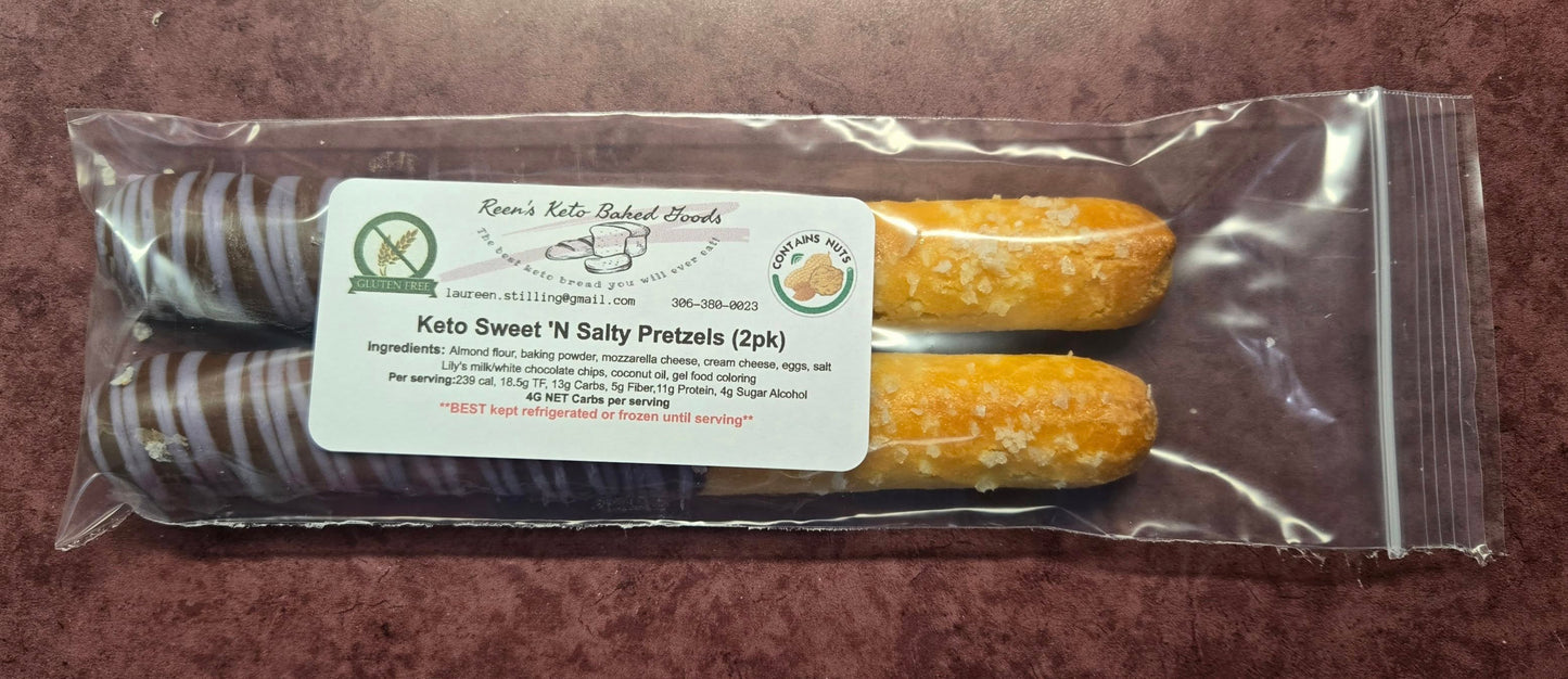 Reen's Sweet N' Salty Pretzels 2 Pack