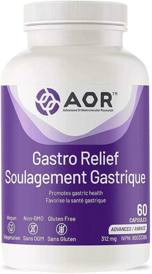 AOR Inc. Gastro Relief 60 Caps