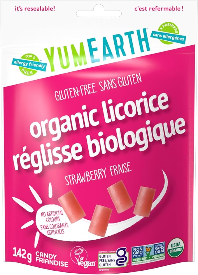 YUM Earth Red Licorice - Organic & Gluten Free