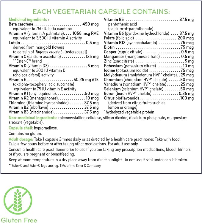 Sisu Multivitamin Iron Free 120capsules