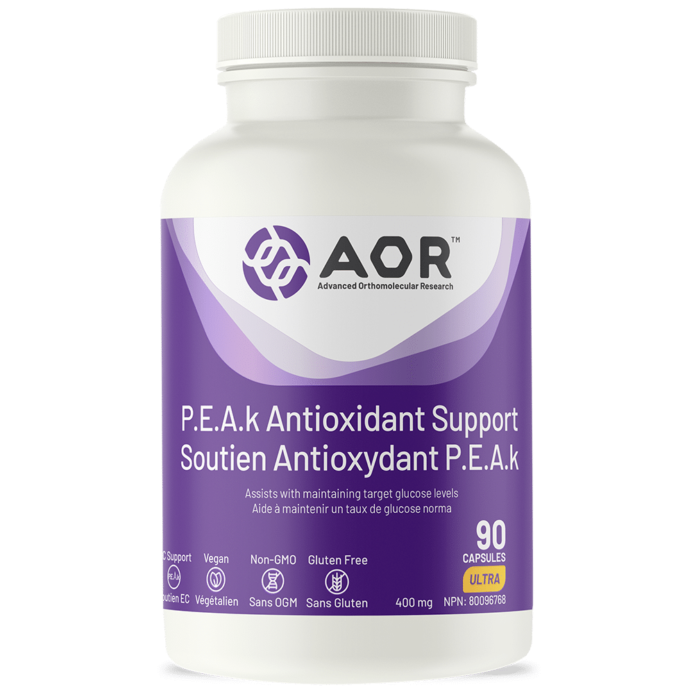 AOR Inc. PEA K. Antioxidant 90 Capsules