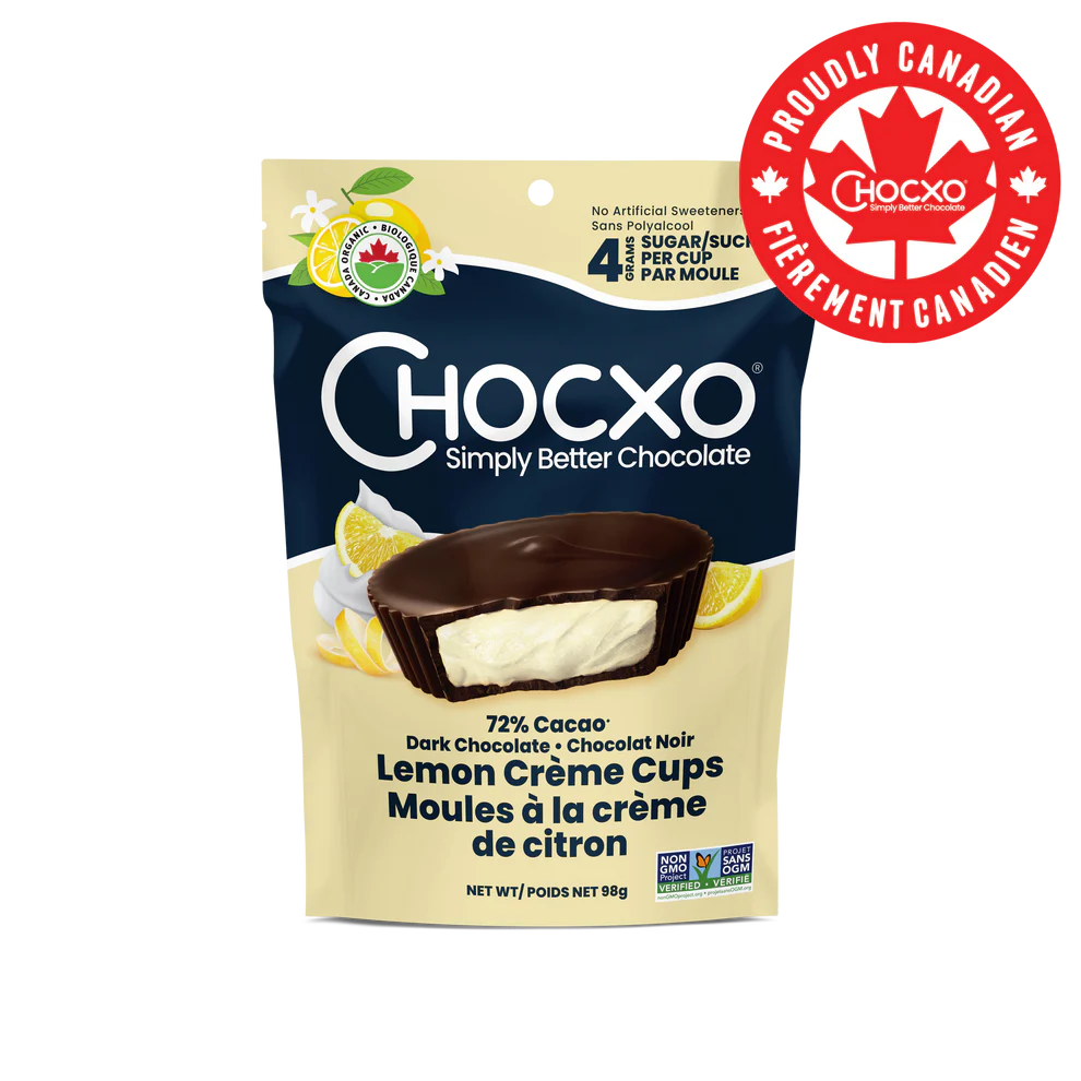 ChocXo Lemon Creme Cups 98g
