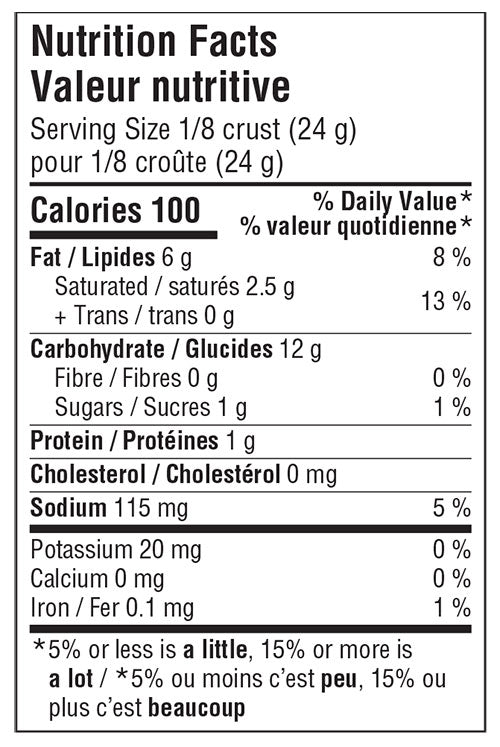 Kinnickinnick Pie Crusts