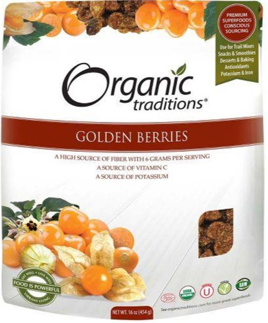 Organic Traditions Golden Berries 227g