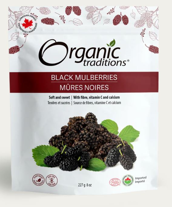 Organic Traditions Mulberries 227g