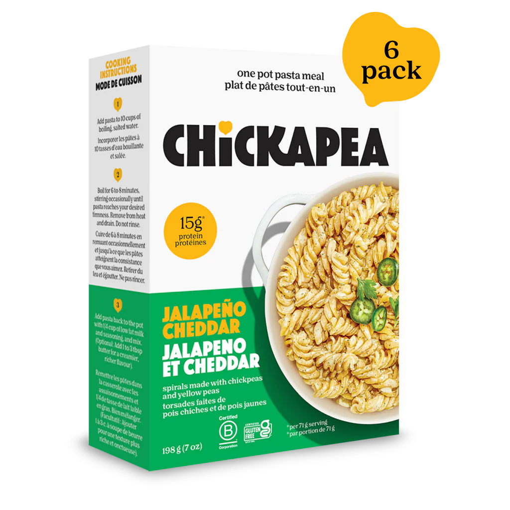 Chickapea Jalapeno Cheddar Spiral Pasta Meal