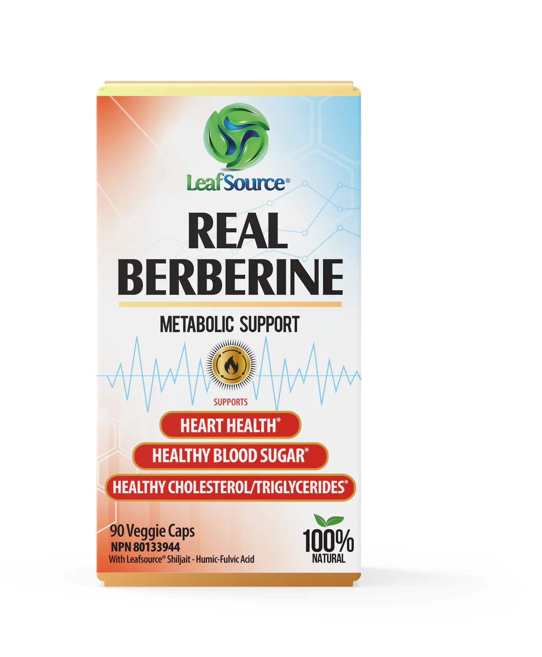Leafsource Real Berberine Blend 90 Capsules