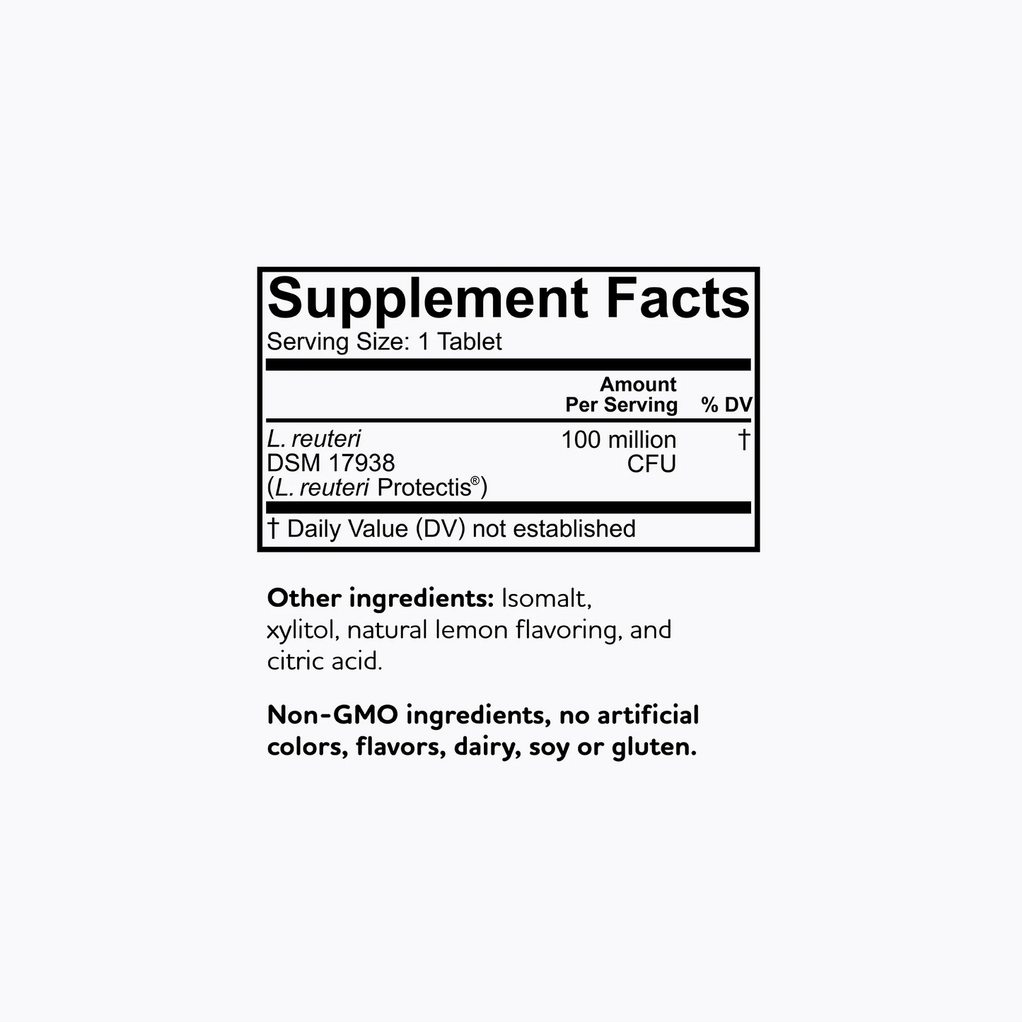 BIO GAIA PROBIOTIC 30 CHEWABLE 100 MILLION CFU L.REUERI