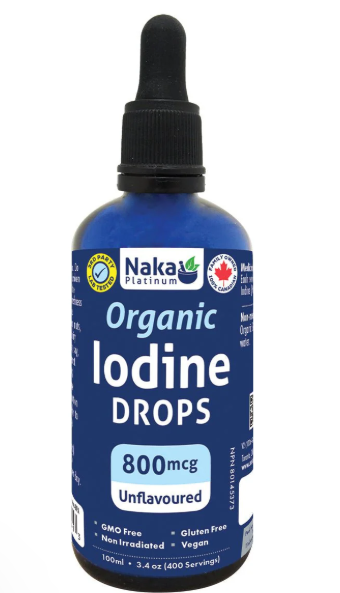 Naka Iodine drops Organic 100 ml