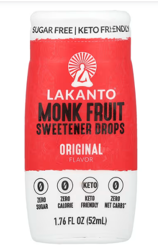 Lakanto Monk Fruit Liquid Dropper - Unflavoured