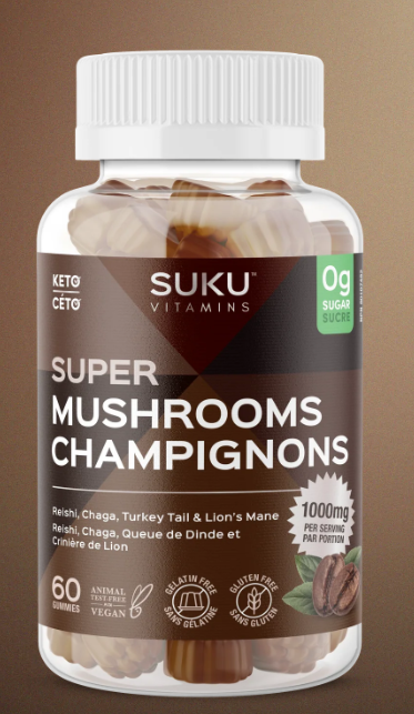 SUKU Super Mushroom Gummies