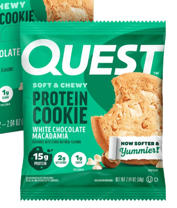 Quest Cookie - White Chocolate Macadamia Nut
