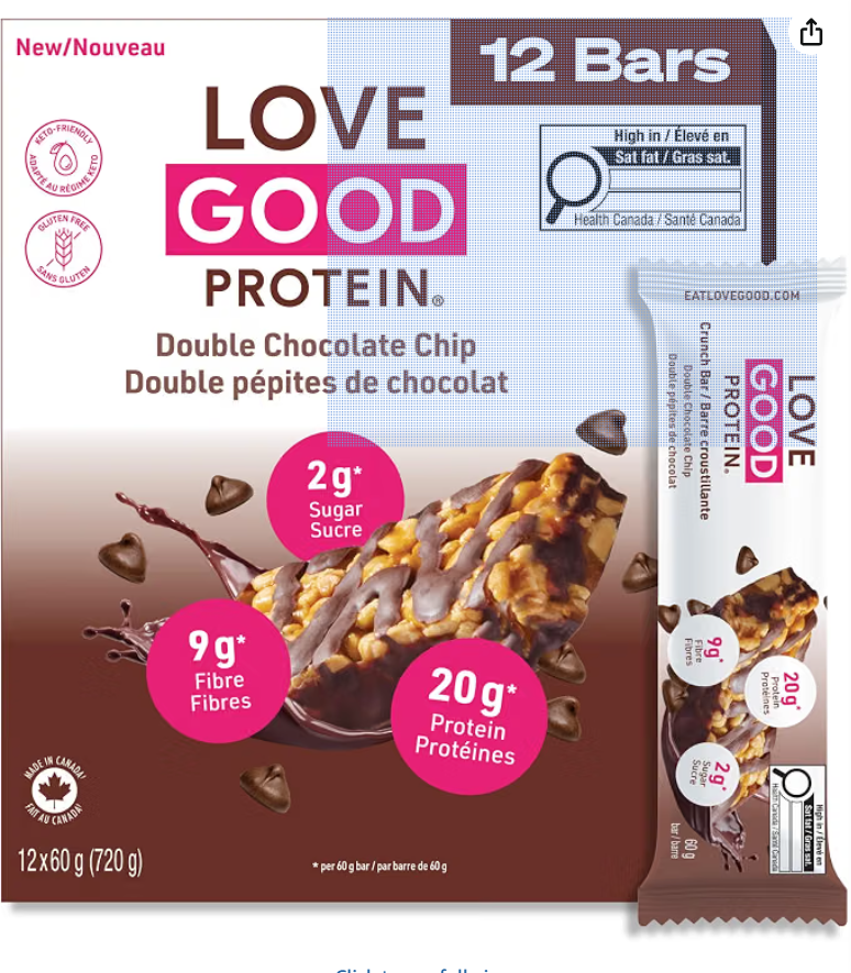 Love Good Protein Crunch Box - Double Chocolate