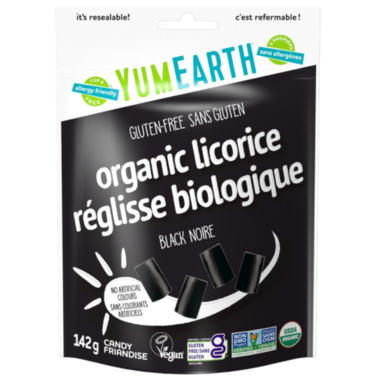 YUM Earth Black Licorice - Organic & Gluten Free