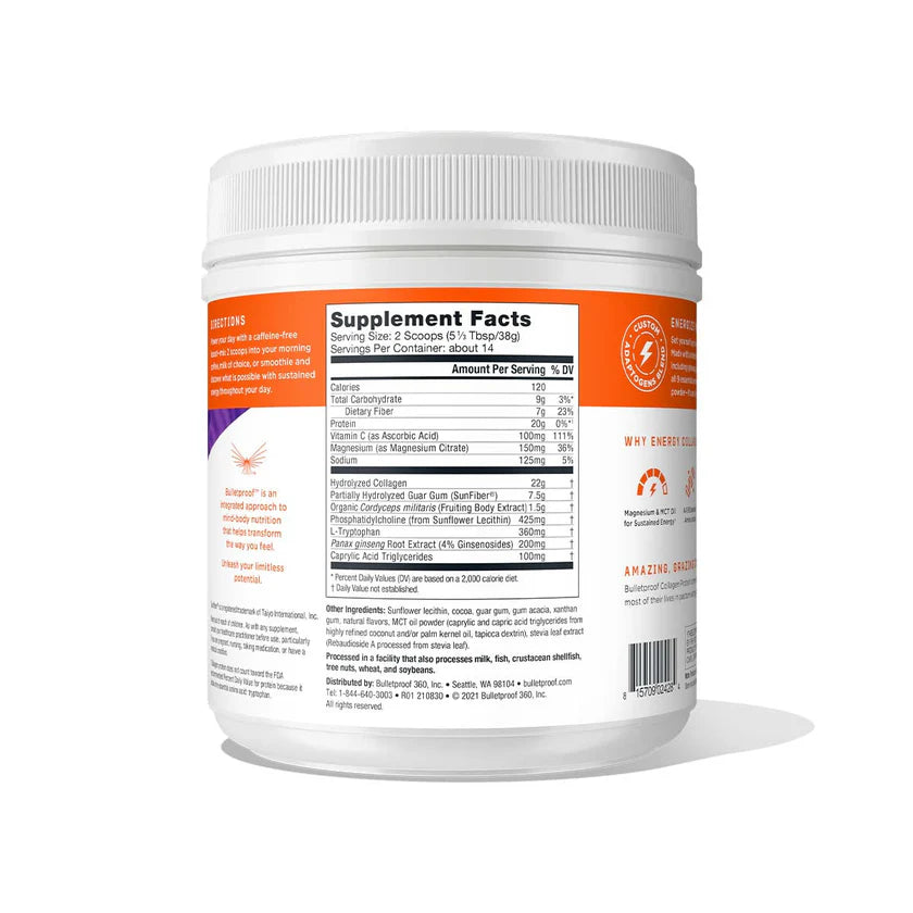 Bulletproof Energy Collagen - Chocolate
