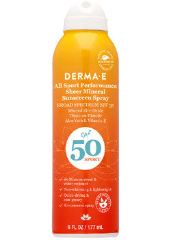 DermaE Sunscreen 50 SPF 177 ml