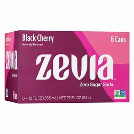Zevia Black Cherry 6 Pack