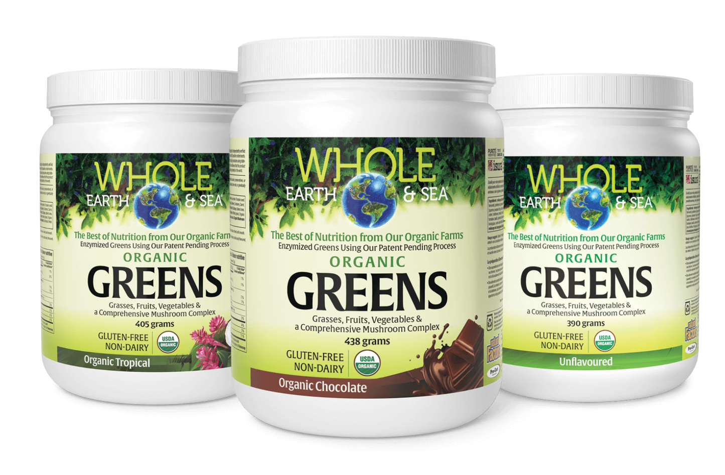 Whole Earth Greens Tropical 310g