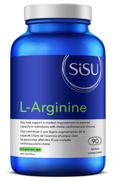 Sisu L-Arginine 90 Capsules 750 Mg
