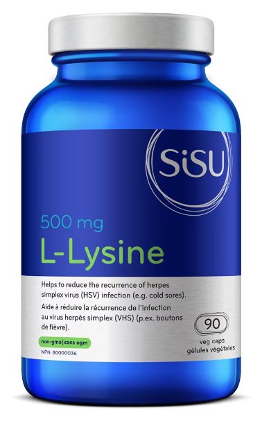 Sisu L-Lysine 500 Mg 90 VCaps