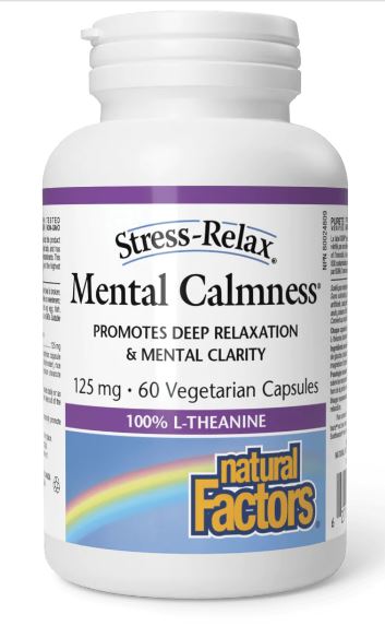 Natural Factors Mental Calmness 125 mg