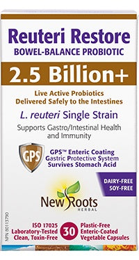 New Roots Reuteri Restore 60 V Capsukes