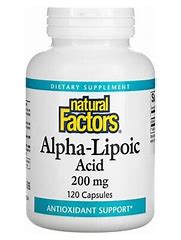 Natural Factors Alpha Lipoic Acid 200mg
