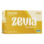 Zevia Cream Soda 6 Pack