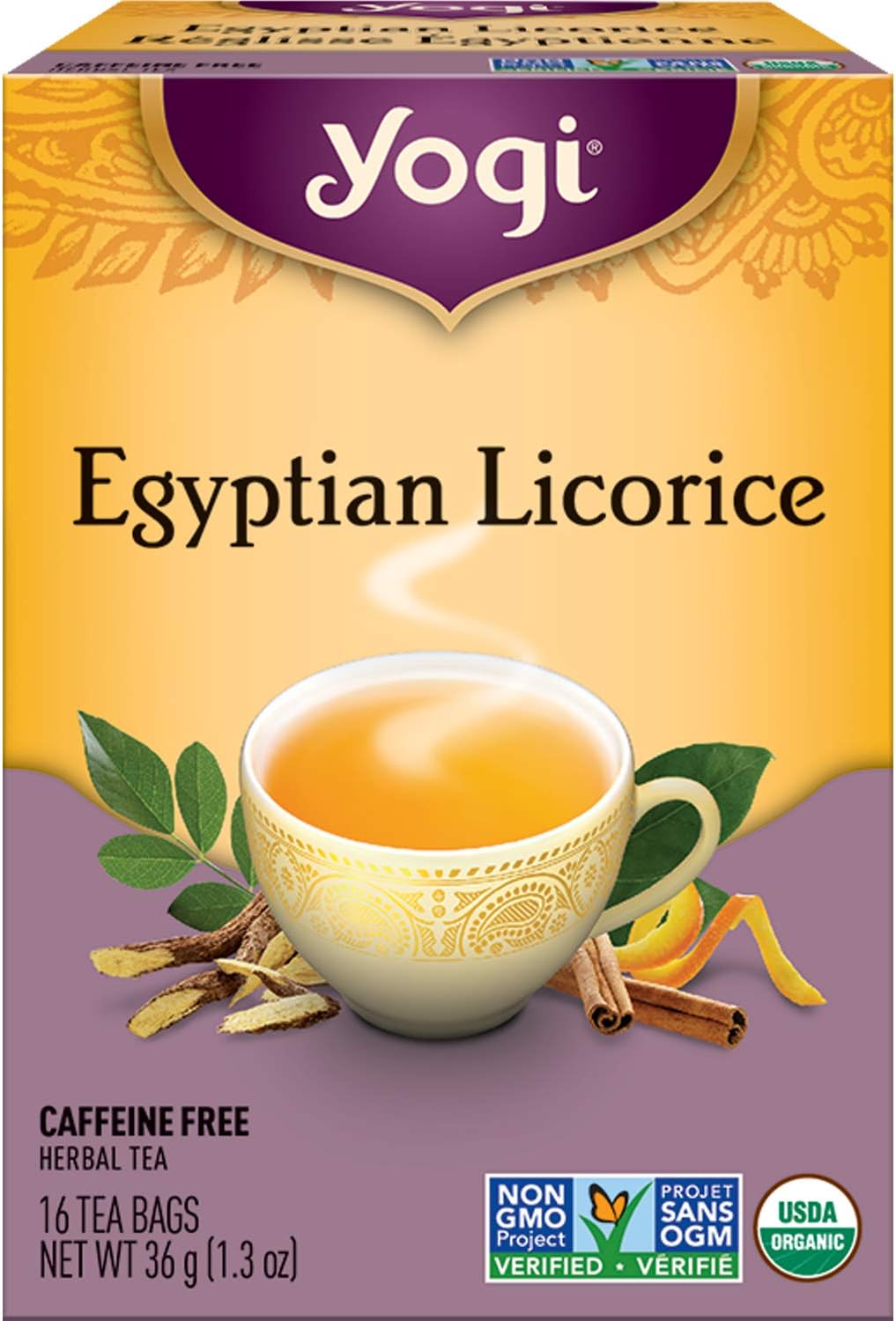 Yogi Egyptian Licorice - 16 Tea Bags