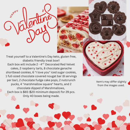 Reen's Valentines Keto  Treat Box Small