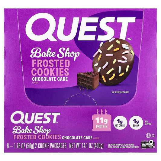 Quest Frosted Cookie -  Double Chocolate