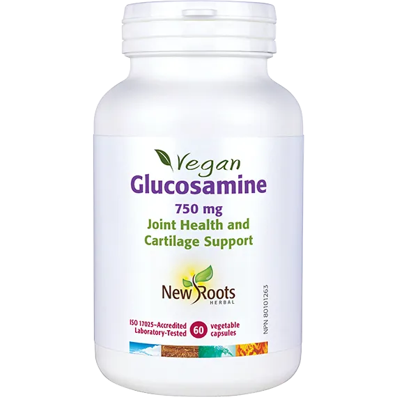 New Roots Vegan Glucosamine 60 Capsules