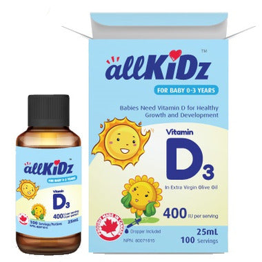 Allkidz D3 Drops 25 Ml