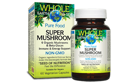 Whole Earth Super Mushroom 60 Tablets