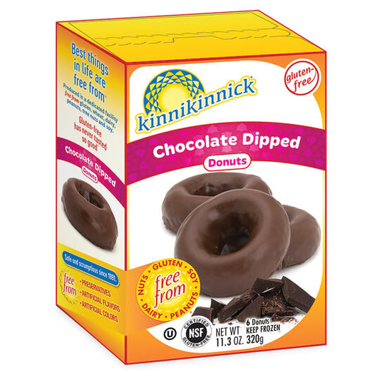 Kinnickinnick Donuts Chocolate Dipped