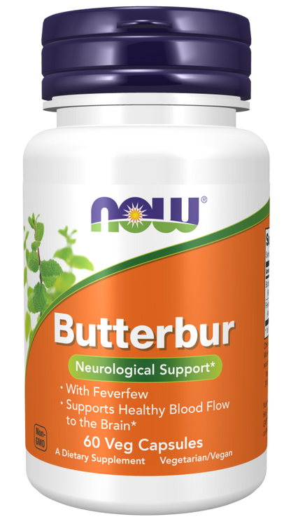 NOW Butterbur 60 Capsules