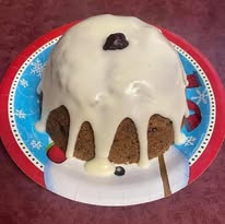 Reen's Xmas Fruit Cake Round