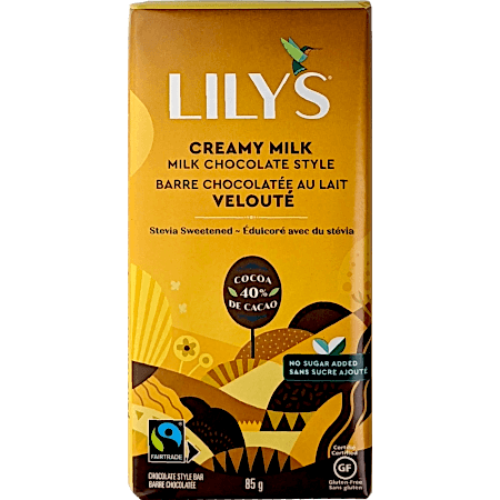 Lily's Creamy Milk Chocolate Bar