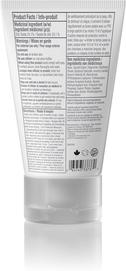 Live Clean Sheer Mineral Face Sunscreen 50 SPF
