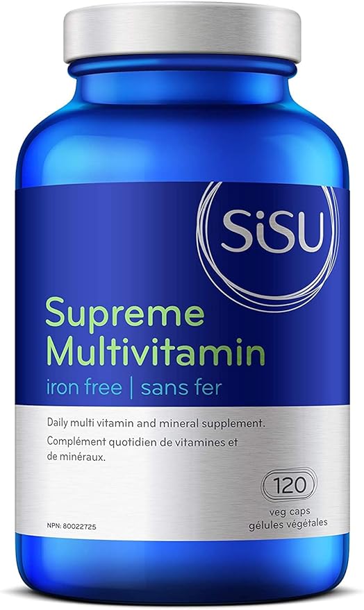 Sisu Multivitamin Iron Free 120capsules