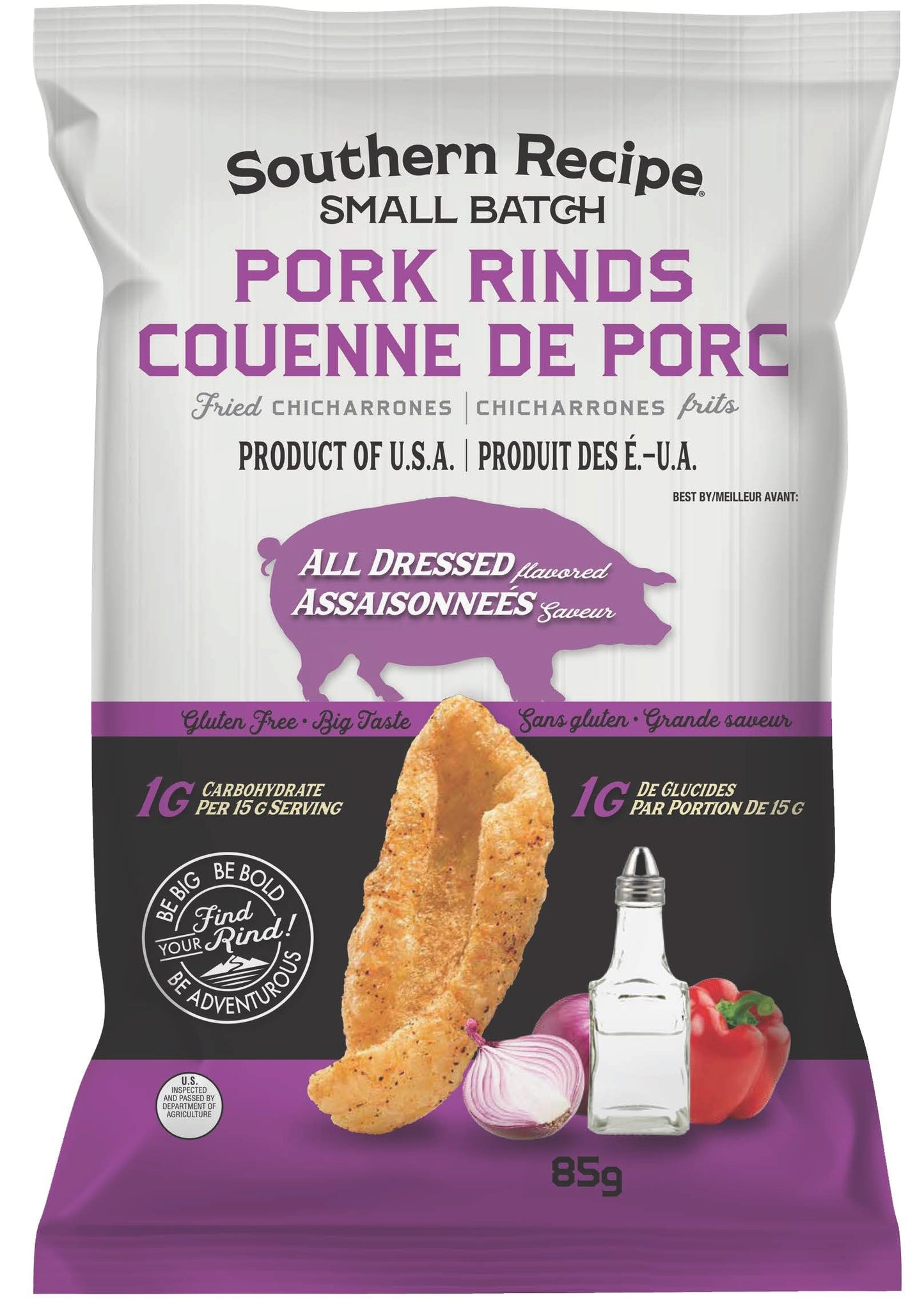 Southern Recipe Pork Rinds - All Dressed