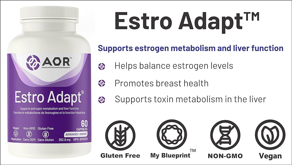 AOR Inc. Estro Adapt 60 Capsules