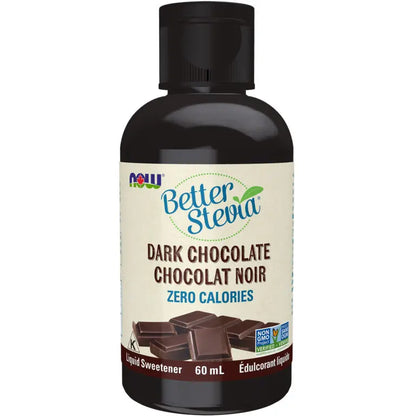 Now Stevia Liquid Dark Chocolate