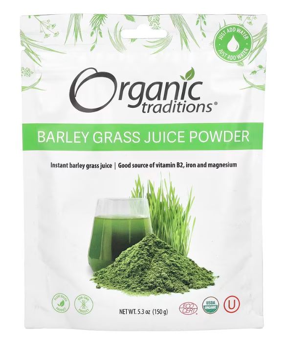 Organic Traditions Barley Grass Juice 200g