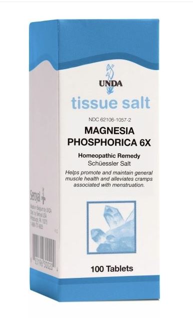 Unda Magnesia Phosphorica 6X 100 Tablets