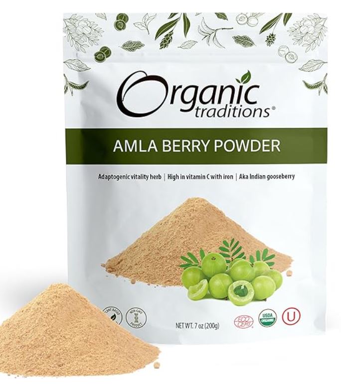 Organic Traditions Amla Berry Powder 200g