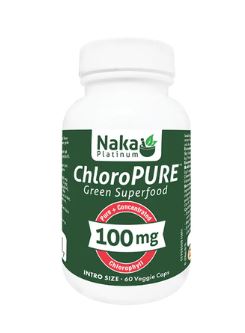 Naka Chloropure 100 Mg 60 Capsules